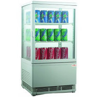 Настольный шкаф RT58L-1D, WHITE FROSTY (холодильный кондитерский)