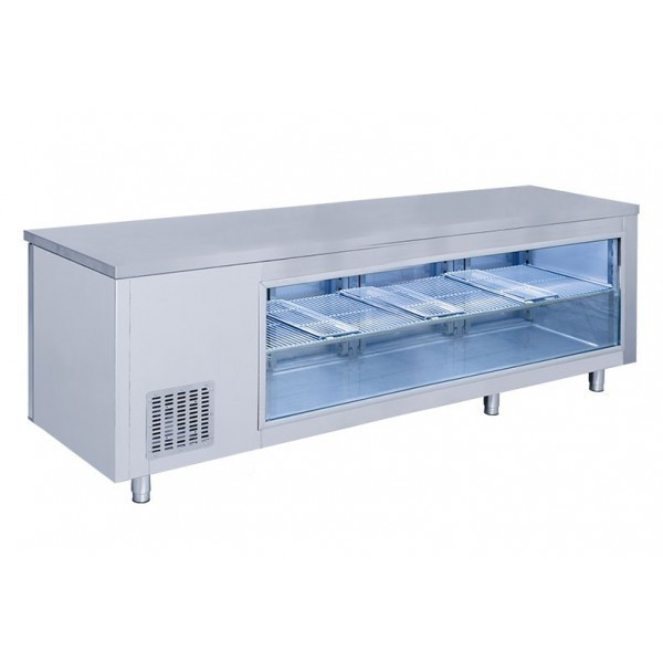 Холодильный стол KTGFF278 GGM GASTRO (стеклянный фасад) - фото 1 - id-p10181112