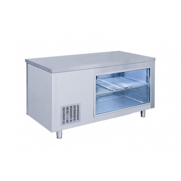 Холодильный стол KTGFF1478 GGM GASTRO ( стеклянный фасад) - фото 1 - id-p10181379