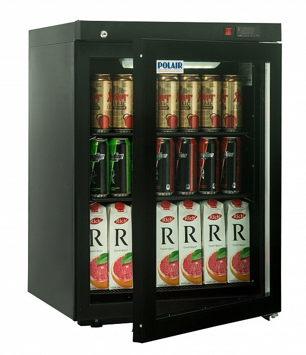 Барный холодильный шкаф DM102-Bravo Polair (фригобар,с замком) - фото 1 - id-p10182201