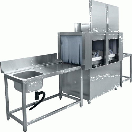 Посудомоечная машина МПТ-1700 Abat (туннельная левая) - фото 1 - id-p10183110