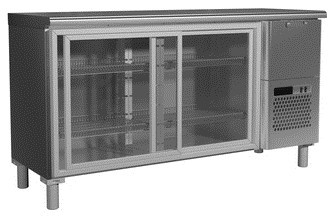 Холодильный стол BAR-360К Carboma - фото 1 - id-p10185353