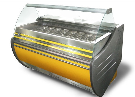 Витрина для мороженого Теннесси 1.6 ВХН(Д) Технохолод (холодильная, напольная) - фото 1 - id-p10185393