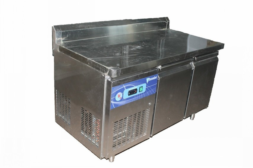 Морозильный стол CCFТ-2S Customcool (с бортом) - фото 1 - id-p10186771