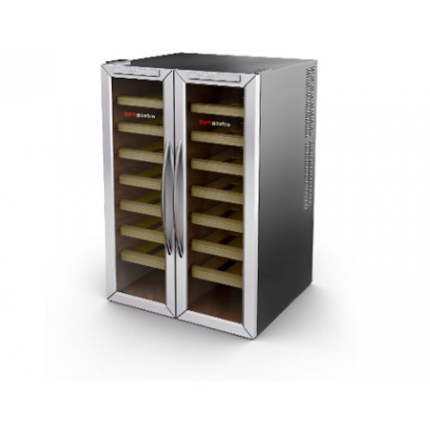 Винный шкаф WKM100-2S GGM (холодильный) - фото 1 - id-p10187515