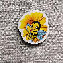 Магнитик Пчёлка с подсолнухом