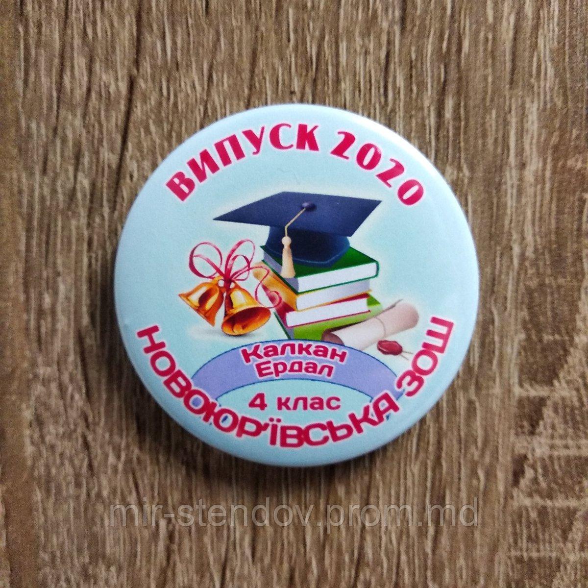 Значок Выпускник школы, фото 1