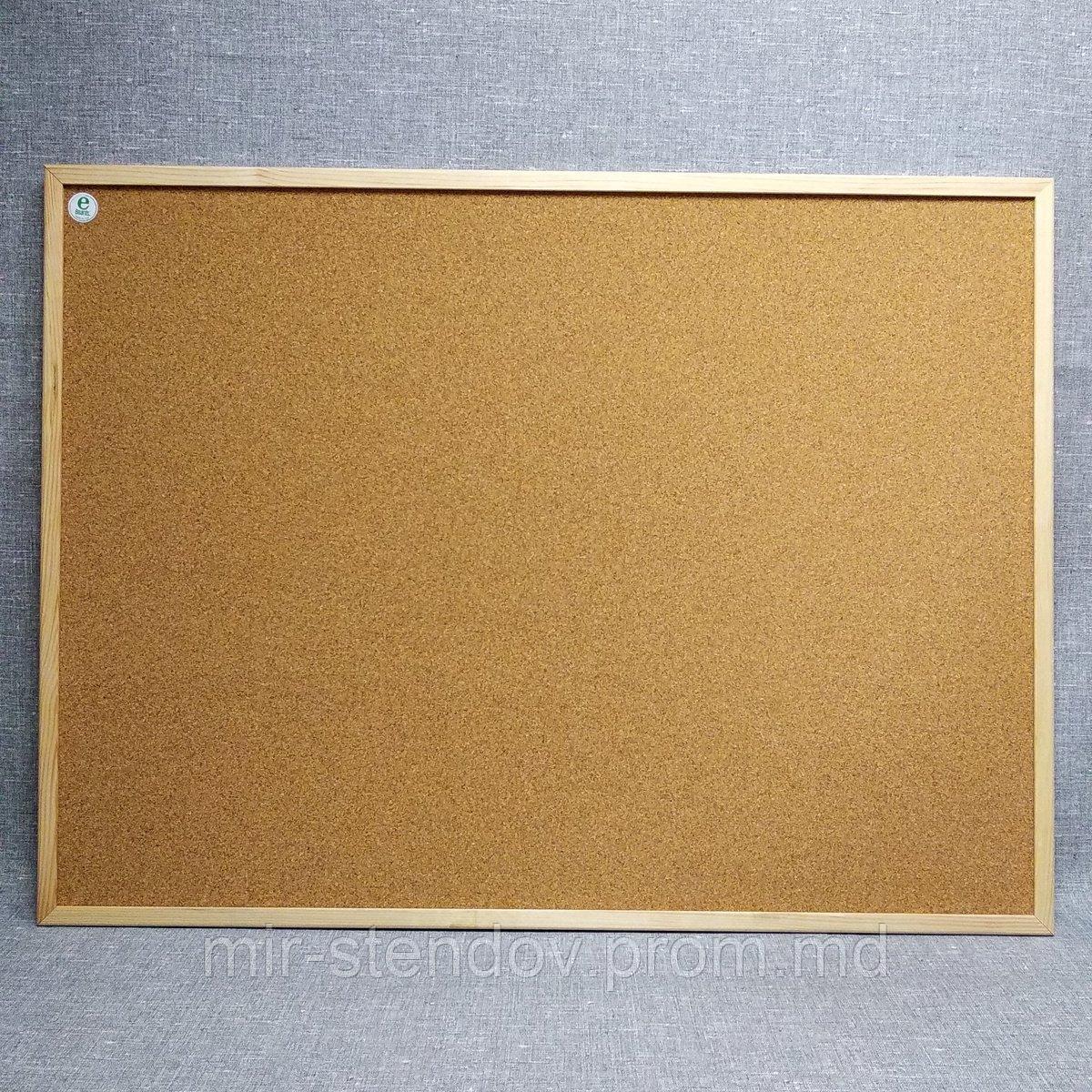 Доска пробковая в деревянной рамке EcoBoards ТОВ "2х3 Україна", фото 1