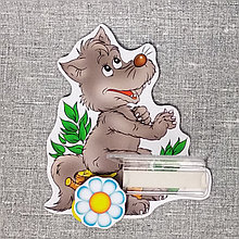 Стенд для рисунка и поделки Волчёк