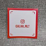 Наклейка Инстаграм визитка, фото 2