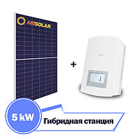 Солнечная гибридная станция на 5 кВт