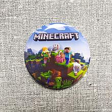 Значок металлический Майнкрафт