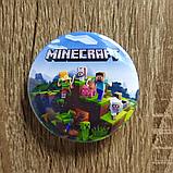 Значок металлический Майнкрафт, фото 3
