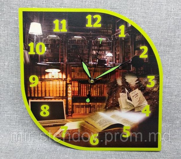 Часы настенные Литература, фото 1