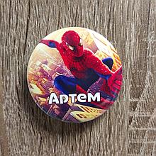 Значок сувенирный Человек паук