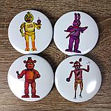 Коллекция значков с героями Аниматроники, фото 6