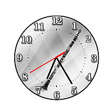 Часы настенные для кабинета музыки. "Габой"