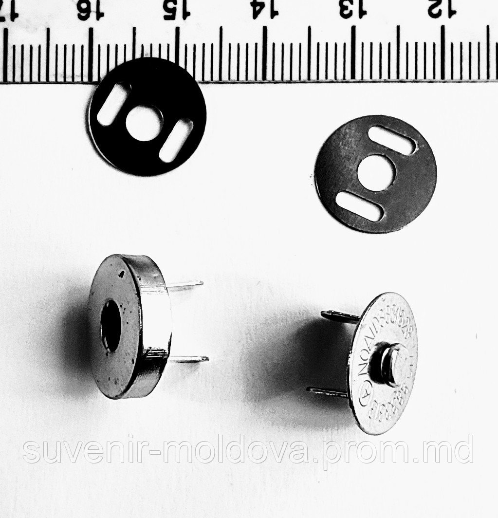Кнопка магнит сумочная.19мм - фото 1 - id-p10202376