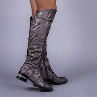 Сапоги кожаные