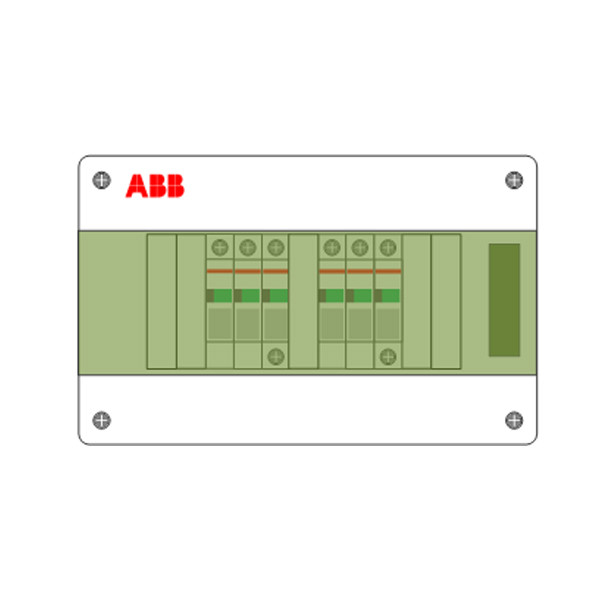 Щит постоянного тока DC 1-3F ABB - фото 1 - id-p10203052