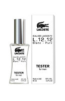Тестер мужской Lacoste eau de lacoste L.12.12 Blanc - Pure