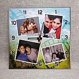 Часы Настенные "Родня" с вашими фотографиями, фото 2