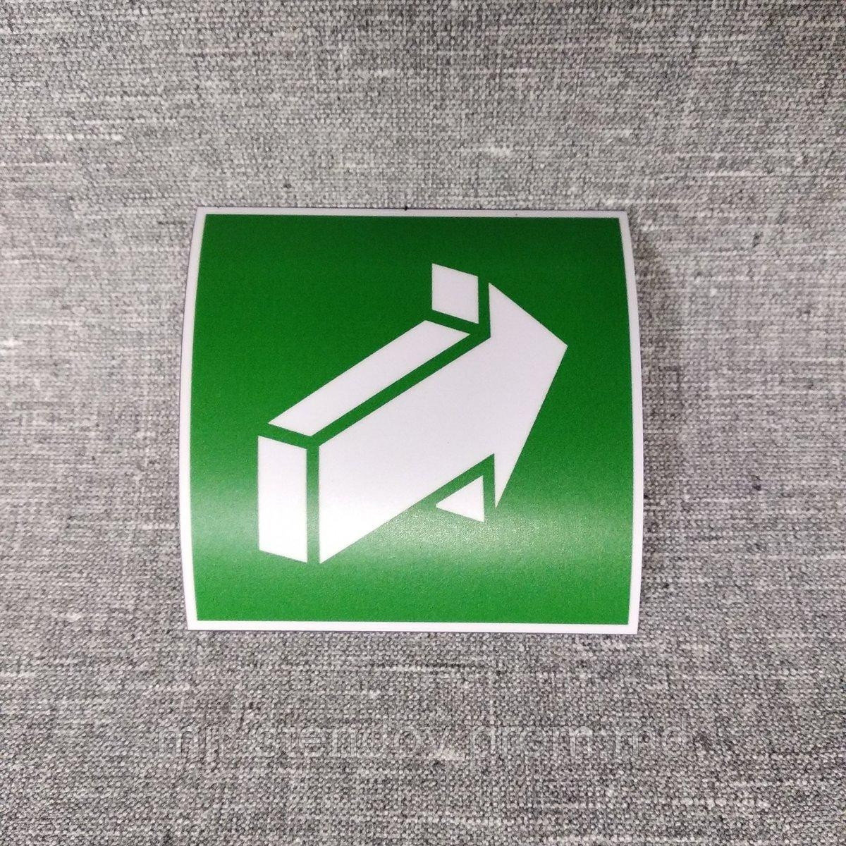 Наклейка Открывать движением от себя, фото 1