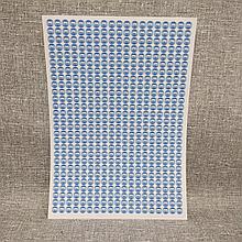 Наклейки для оценок Смайлики грустные