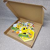 Картонная коробка "Книжка" 36х36х4 см, фото 7