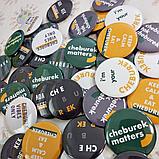 Значки з логотипом Cheburek, фото 3