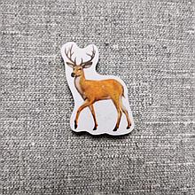 Олень. Магнит обучающий