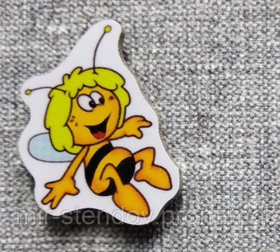 Магнитик канцелярский пчёлка Майя 2, фото 1