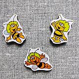 Магнитик канцелярский пчёлка Майя 2, фото 2