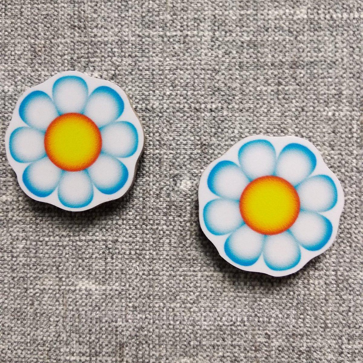 Ромашка. Магнит канцелярский, фото 1