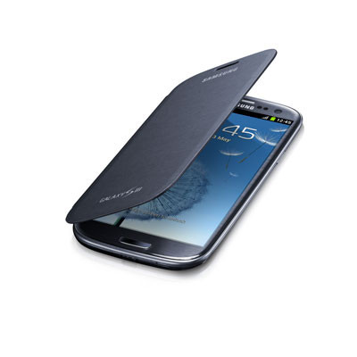 Dilux - Чехол - книжка Samsung Galaxy Note II 2 N7100 Flip Cover черный Синий - фото 1 - id-p10207731