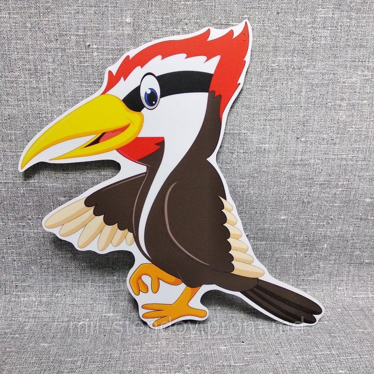 Дятел. Настенная декорация, фото 1