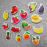 Фрукты. Магнитики развивающие. Набор, фото 2