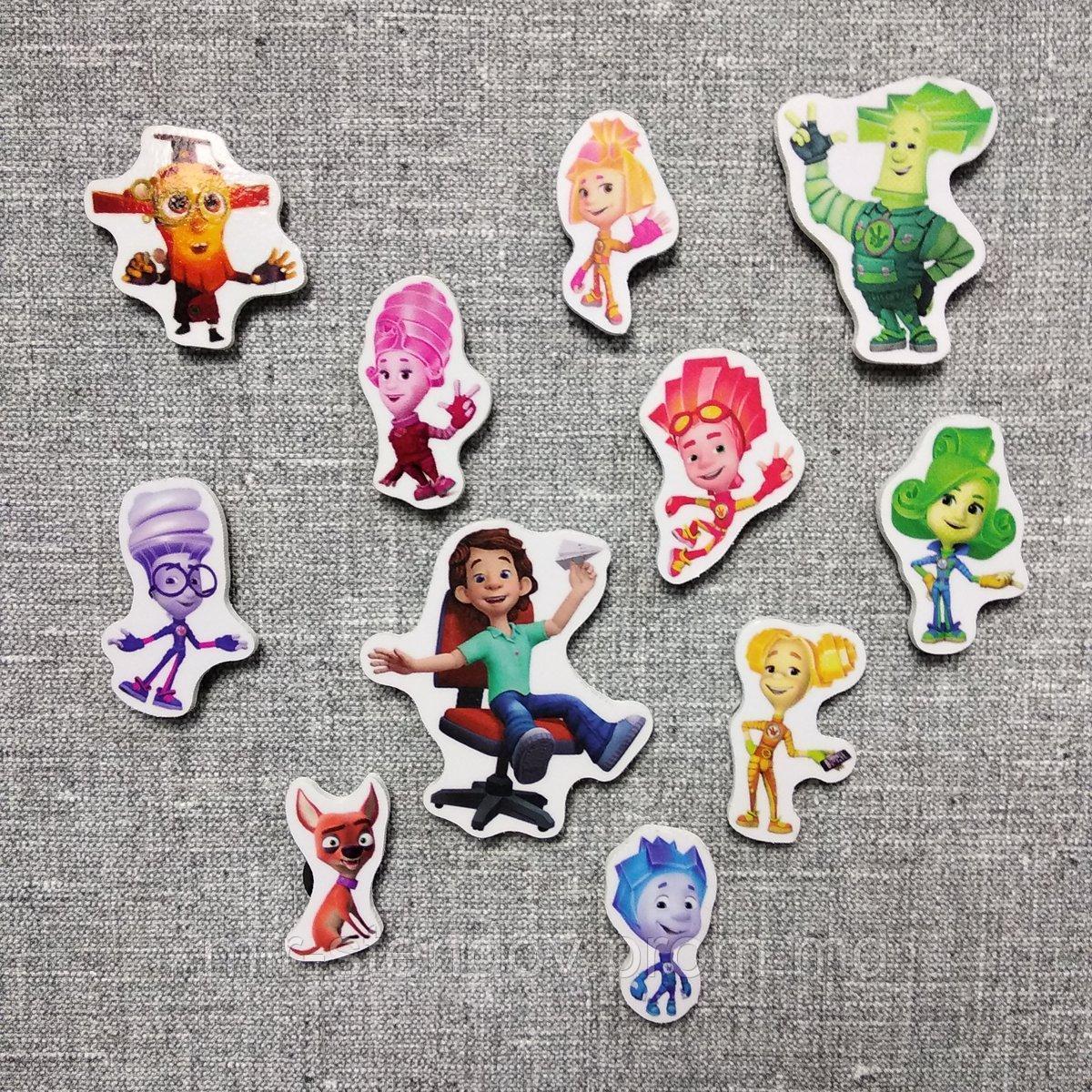 Набор магнитов Фиксики, фото 1