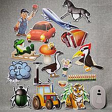 Набор больших магнитов для Логопеда