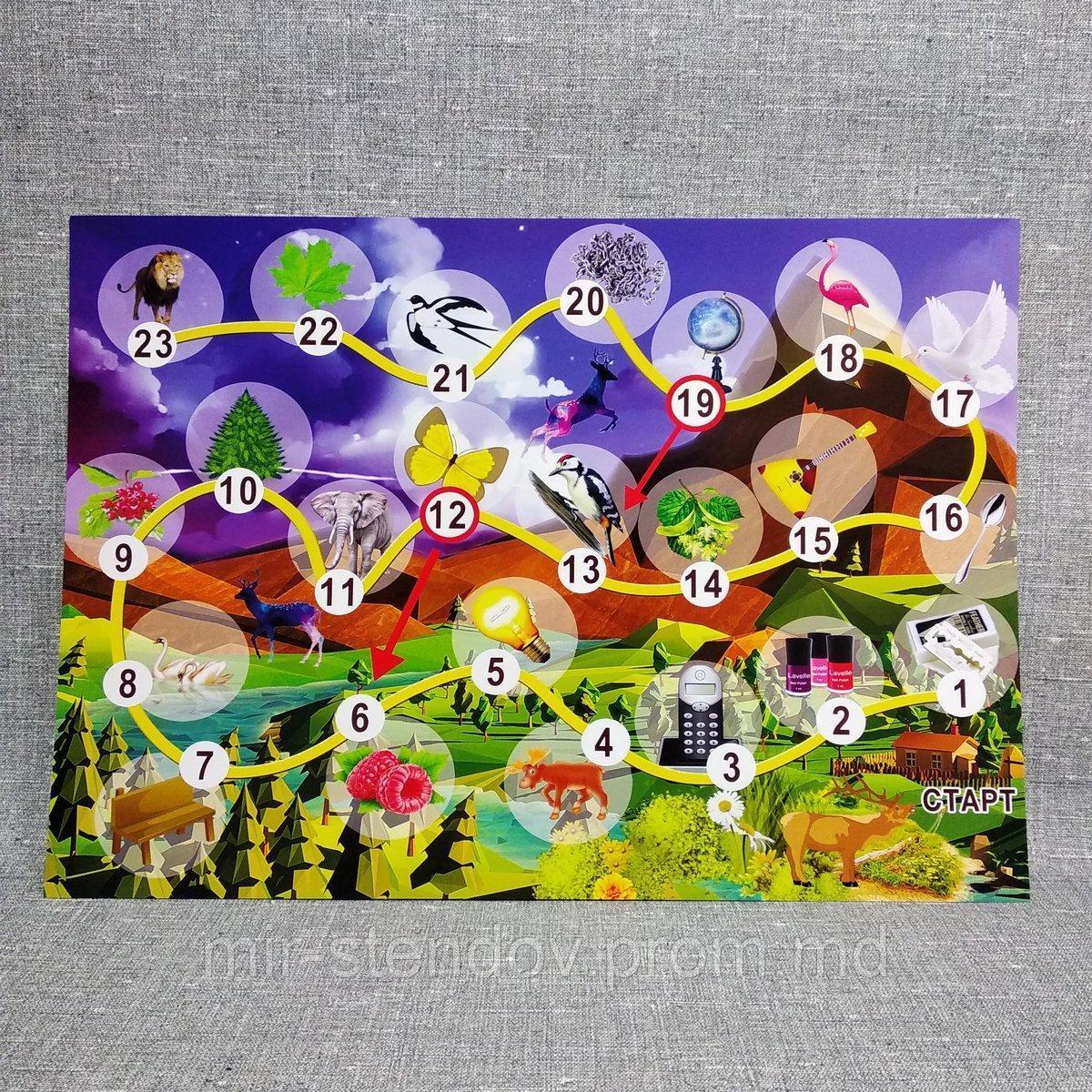 Автоматизация звука Л. Настольная игра-пособие для логопеда, фото 1