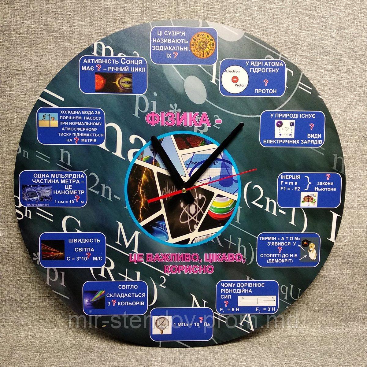 Настенные часы "Важно, интересно, полезно", фото 1