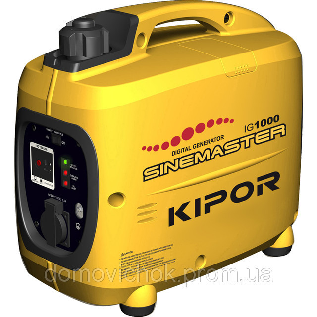 Инверторный генератор Kipor IG1000 - фото 1 - id-p1557465