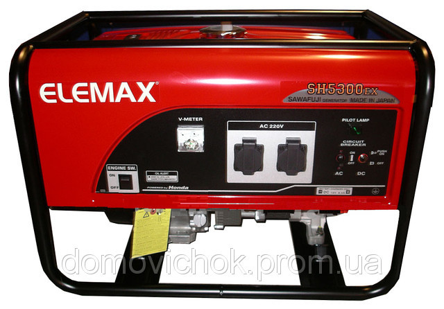 Генератор бензиновый Elemax SH 5300 EX - фото 1 - id-p1557485