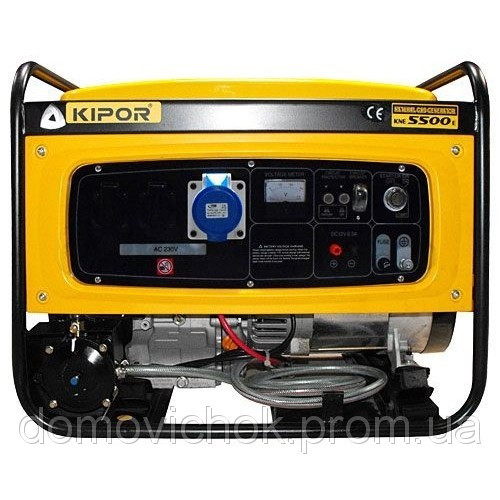 Газовый генератор KIPOR KNE5500E - фото 1 - id-p1557606