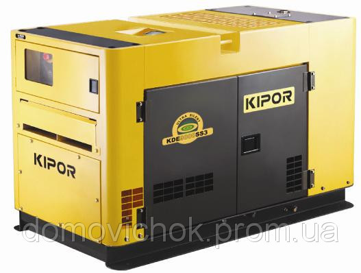 Трёхфазный генератор KIPOR KDE9000SS3 - фото 1 - id-p1558048