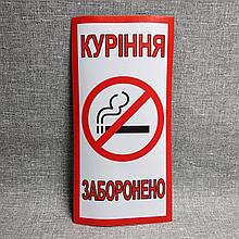 Наклейка Курение запрещено