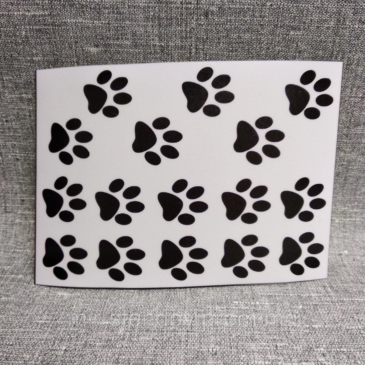 Наклейка на авто "Следы", фото 1