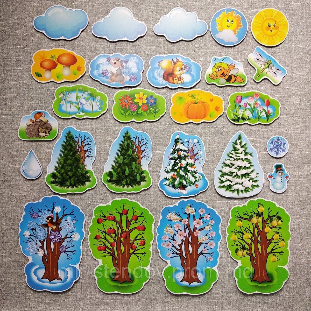Магнитный набор "Времена года", фото 1