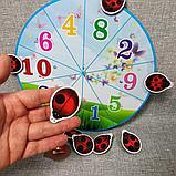 Божьи коровки на полянке. Игра с прищепками для изучения цифр, фото 2