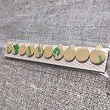 Магнит неодимовый, шайба с клеевым слоем 10х1 мм, фото 3